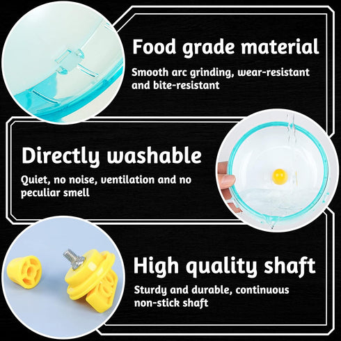 6.9 Inch Silent Hamster Running Wheel, Exercise Wheels for Dwarf Hamster, Pet Mouse, Mice