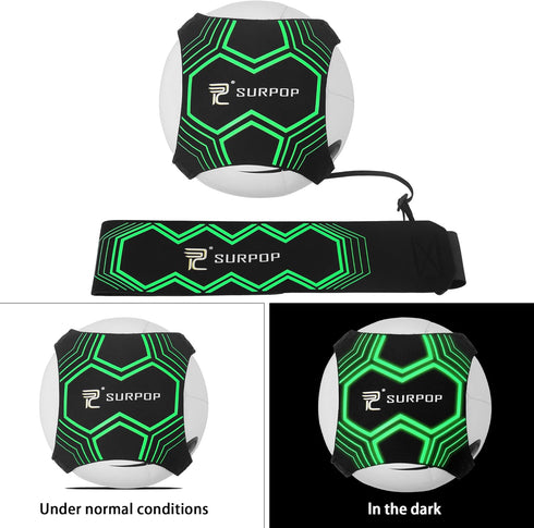 Soccer/Volleyball/Rugby Trainer, Adjustable Waist Belt for Kids Adults, Football Kick Throw Solo Practice Aid
