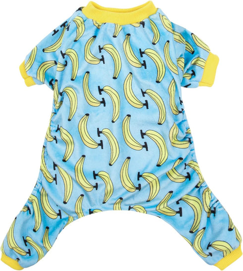 CuteBone Soft & Stretchy Dog Pajamas - Cozy Breathable Jumpsuit for Small Dogs - All-Season Easy-On Pullover Design P06S