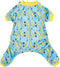 CuteBone Soft & Stretchy Dog Pajamas - Cozy Breathable Jumpsuit for Small Dogs - All-Season Easy-On Pullover Design P06S