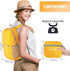 ZOMAKE Ultra Lightweight 20L Hiking Backpack, Packable Small Water Resistant Daypack for Women and Men (Yellow New)