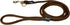 The Walkie No Pull Dog Leash - Gentle, Effective, Encourages Loose Leash Walking - Made in USA, Brown, Size Large for