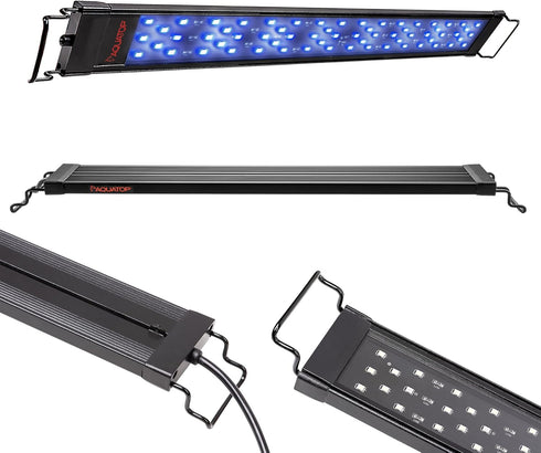 Aquatop LED Aquarium Blue Light, SkyAqua Blue, Fits 12-18 Inch Tanks, Natural Moonlight Illumination