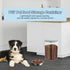 4.2Qt 2Pack 1 1 LEAWALK Airtight Dog Cat Food Storage Container and Dog Treat Containers BPA-Free, PET Clear Stackable