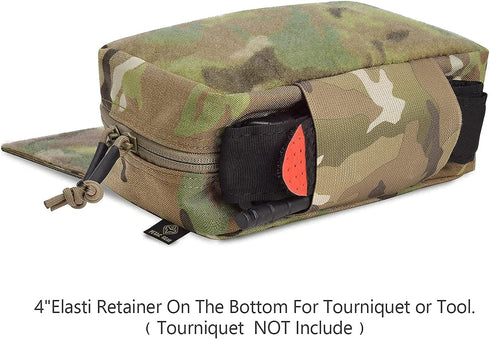 PETAC GEAR Tactical Drop Pouch, Small Dump Pouches with Inserts, Multi Mission Hanger Tool Bag