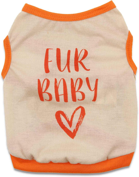 8 Pieces Girl Dog Clothes, Small Dog Shirts, Puppy T-Shirt for XS Dogs, Chihuahua, Yorkie Clothes