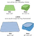 Furhaven Self-Warming Cat Bed for Indoor Cats, 4-Beds-in-1, Washable Plush Faux Fur Cuddler, Small, Spruce