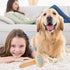 Sheepskin Wool Brush - Stainless Steel Pins Bamboo Slicker Carding Rug Comb for Unmat Fur Rugs, Short Hair Grooming