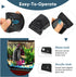 2 AQQA Aquarium Magnet Glass/Acrylic Cleaner,Fish Tank Cleaner Brush,Magnetic Algae Scrapers Cleaning Tools