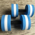Gooddyiyukey 2PCS,EVA Pool Weights for Water Exercise, Foam High-Density Waterproof Quick-Dry Swim Dumbbells,Water