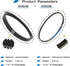 Starter/Generator & Drive Belt Kit for EZGO 2008+ RXV, TXT, Workhorse Golf Carts