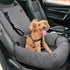 Dog Car Seat for Small Medium Dogs Up to 40lbs, Detachable Washable