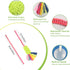 Dog Tug Toys for Aggressive Chewers, Strong Squeak Rope Toy for Large Dogs, Ideal for Training and Play