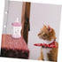 Set 2.7Oz POPETPOP Pet Nursing Bottle with Measurement Scale Soft Silicone Nipples and Cleaning Brush for Puppy Kitten