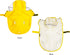 Waterproof Dog Raincoat, Adjustable Reflective Lightweight Pet Rain Clothes with Poncho Hood (Large, Yellow)