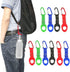 Portable Silicone Water Bottle Buckle, 10PCS Carrying Clip Hook Holder with D-Ring for Camping, Hiking, Travel