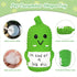 Pickle Squeaky Dog Toys, Funny Latex Chew Toys for Teething Puppies, Mild Chewing for Small, Medium, Large Dogs