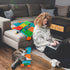 AWOOF Interactive Catnip Mat - Soft and Fun Cat Toy for Indoor Cats
