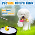 Squeaky Dog Toy for Small Dogs, Rubber Latex Puppy Toys, Soft Smile Face Squeaky Balls for Mini, Small Breeds