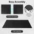 12 1/2" Tangkula Tiles Exercise Flooring Mats with Border, Non-Slip EVA Foam Protective Mats, Elastic Puzzle Play Mats