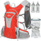 Hydration Pack Backpack, Lightweight Water Backpack with 2L Leakproof Hydration Bladder for Running