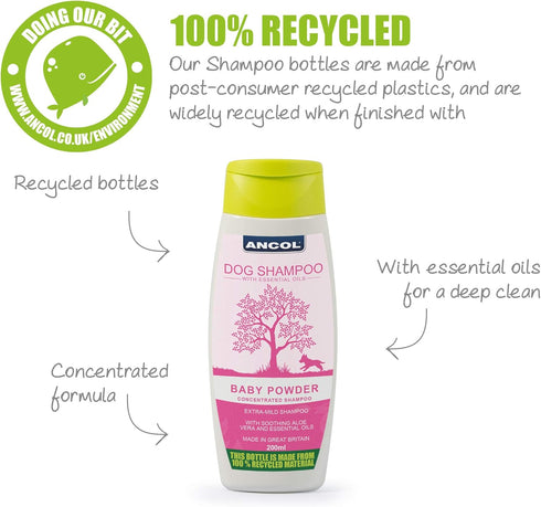 Ancol 200Ml Baby Pink Dog Shampoo