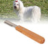 Shedding Blade for Dogs, Professional Dog Grooming Hand Stripping Knife, Multifunction Dog Stripping Knife Grooming Tool, Stripper Trimmer Tool for Coarse Fur for Pets for Cats