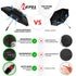 Repel Windproof Travel Umbrella for Rain - Easy Auto Open Close, Compact with Strong Fiberglass Frame