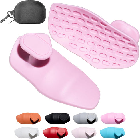 Epritliber Silicone Gym Grips for Weight Lifting,Workout Gloves for Women Men Alternative,Anti Slip