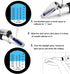 Salinity Refractometer for Aquarium Seawater, Marine Fishkeeping Salinity Tester with Automatic Temperature Compensation