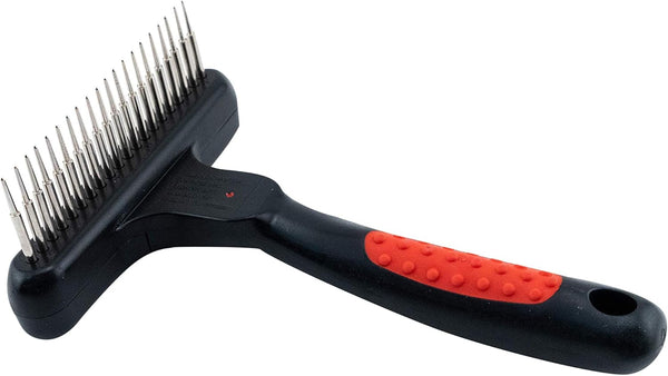 Ryan's Pet Supplies Paw Brothers Magic Spring Undercoat Rake for Dogs, Professional Grooming Tool, 4.5 in.
