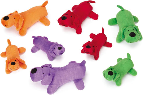 Zanies Neon Lil' Yelper Dog Toys, Yellow, 5"