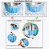 2 Pieces Removable Stainless Steel Crate Dog Bowl, Hanging Food Water Feeder for Puppy, Medium Dog, Cat