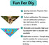 30 PCS DIY Custom Sublimation Blank Dog Bandana, Holiday Dog Scarf, Triangle Bib Handkerchief for Large Dogs