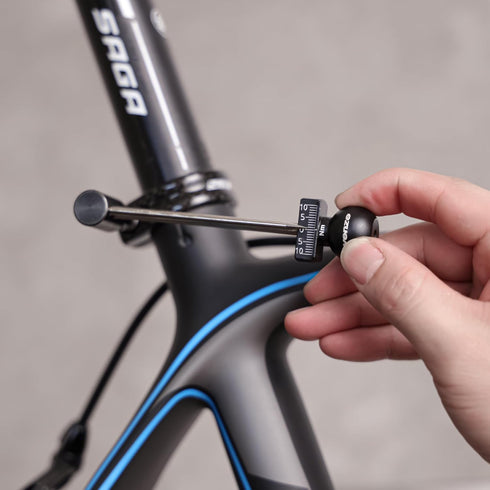 Venzo 1/4 Inch Driver Beam Torque Wrench Set 2 to 10 Nm, Small Adjustable Maintenance Tool for Bikes