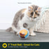 Pet Zone IQ Treat Ball Interactive Dog Ball - 3" Durable Puzzle Treat Dispenser, Slow Feeder for All Breeds