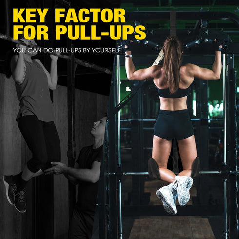 Pull Up Assistance Bands, Adjustable Heavy Duty Resistance Bands for Pull Up Bar Workout, Home Gym Fitness