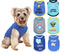 6 Packs Boy Dog Shirts - Summer Vest T-shirt for Small Dogs, Puppy Clothing for Chihuahua, Yorkie (Boys Clothes)