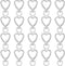 Alrhso Heart Shape Keychain Clip 20 Pcs Metal Heart Shape Keychain Hearts Carabiner