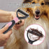 Fdit Pet Comb - 2 Sided Professional Knot Comb Brush for Dog Cleaning, Hair Removal, Grooming Tool