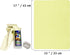 Water Gear Chamois Towel - Fast Absorbing, Great for Drying After Workout and Diving, Multi-Use (Yellow)