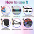 YHGSEE Electric Scooter LED Strip Light - Night Cycling Colorful Lamp for Xiaomi M365/pro, Waterproof Safety Skateboard