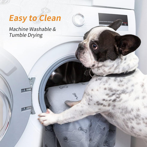 2 Pack,Absorbent -36x48 Washable Puppy Pads Washable Pee Pads for Dogs, Reusable Whelping Pads, Non-Slip Pet Mats Floor