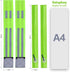 Reflective Band for Night Running Walking, 6 PCS Premium Reflective Bands for Arm/Wrist/Ankle/Leg, High Visibility Reflective Running Gear Adjustable for Men and Women
