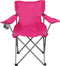 CEUIHKZ FC-96806FU Basic Quad Folding Camp Chair with Cup Holder, Pink, Adult,Portable with