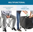 Compact Foldable Portable Toilet for Outdoor Adventures - Ideal for Camping & Travel
