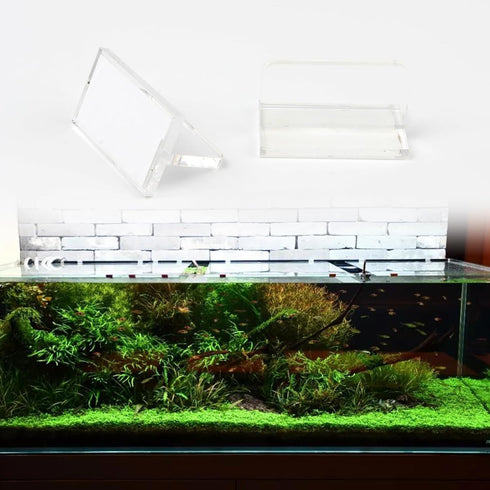 6Pcs Clear Acrylic Aquarium Lid Handles, Transparent Pulls for Fish Tank Cover, Rectangle Replacement Handle