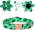 Lionheart Glory St. Patrick's Day Dog Collar, Adjustable Cute Floral Pattern Collar for X-Small Dogs