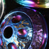 webead TC4 UFO Shape Titanium Beads for EDC DIY Paracord Accessories, Knife Lanyard Beads, Necklace Pendant Charms