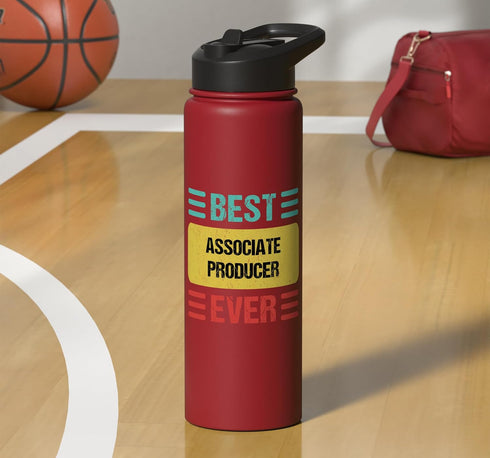 Associate Producer Shirts & Gifts Associate Producer Stainless Steel Insulated Water Bottle